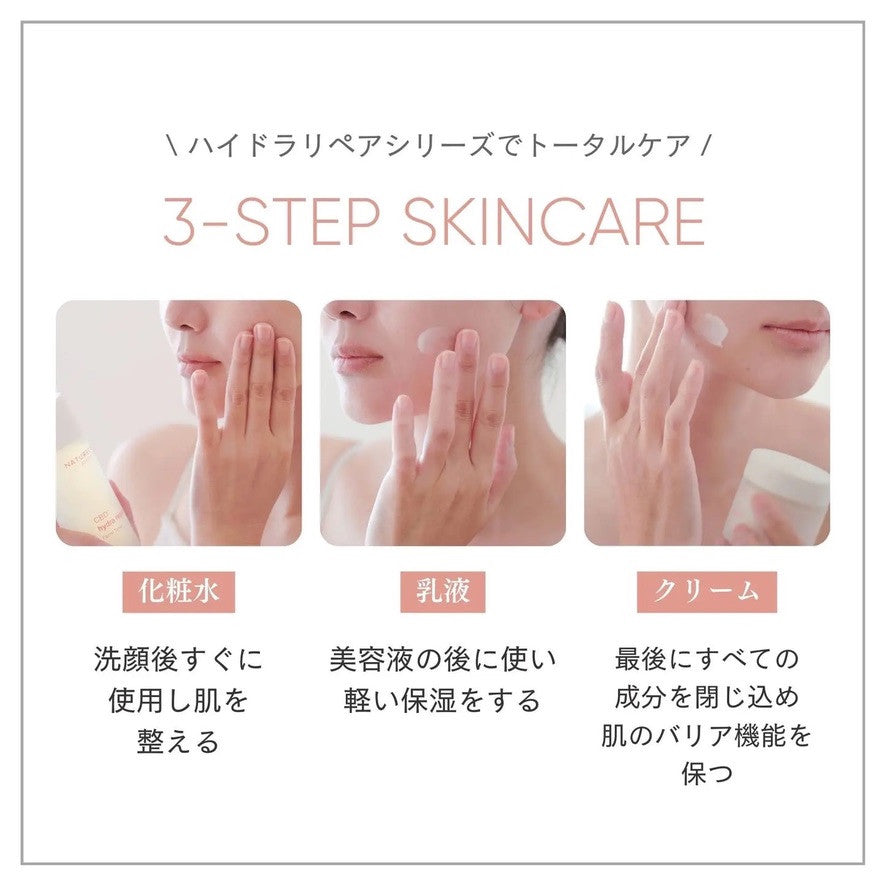 ハイドラリペアシリーズ 化粧水・乳液・クリームの使用順序