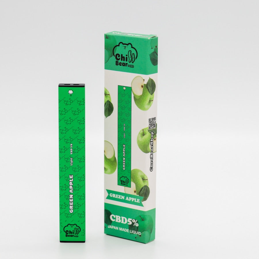 【ChillBear】 +CBD 25%【300mg】使い捨てベイプ【選べる10フレーバー】