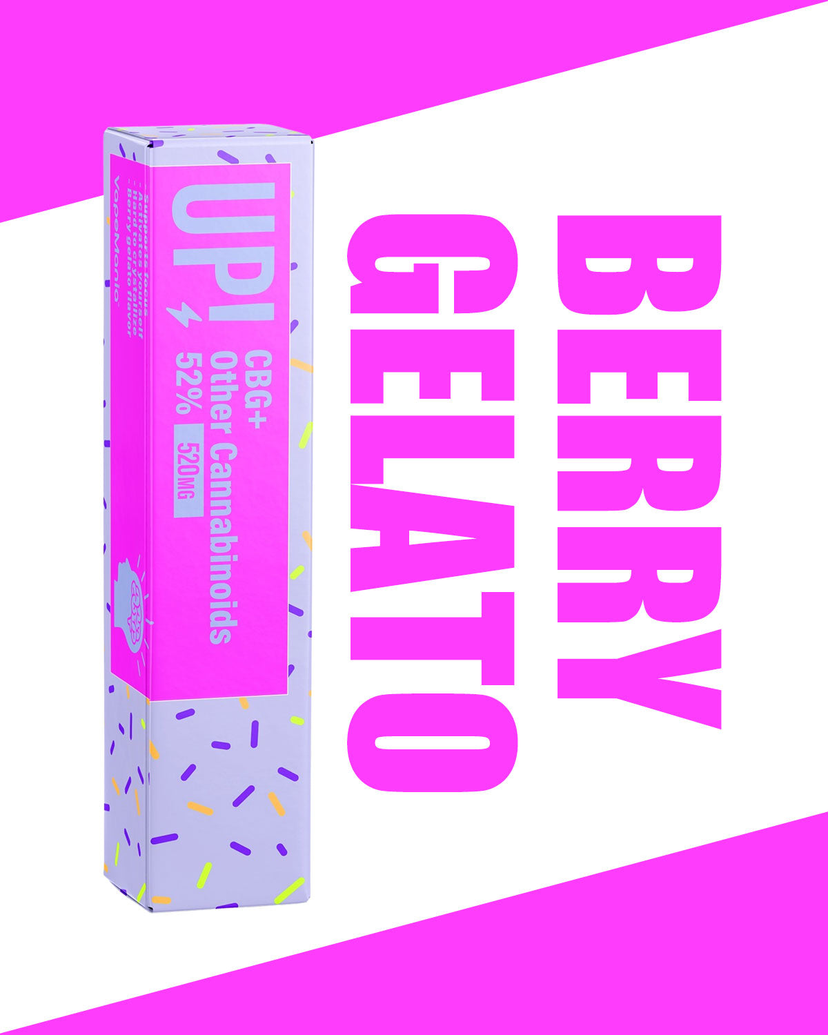 【VapeMania】ベリージェラート CBG52% 1ml