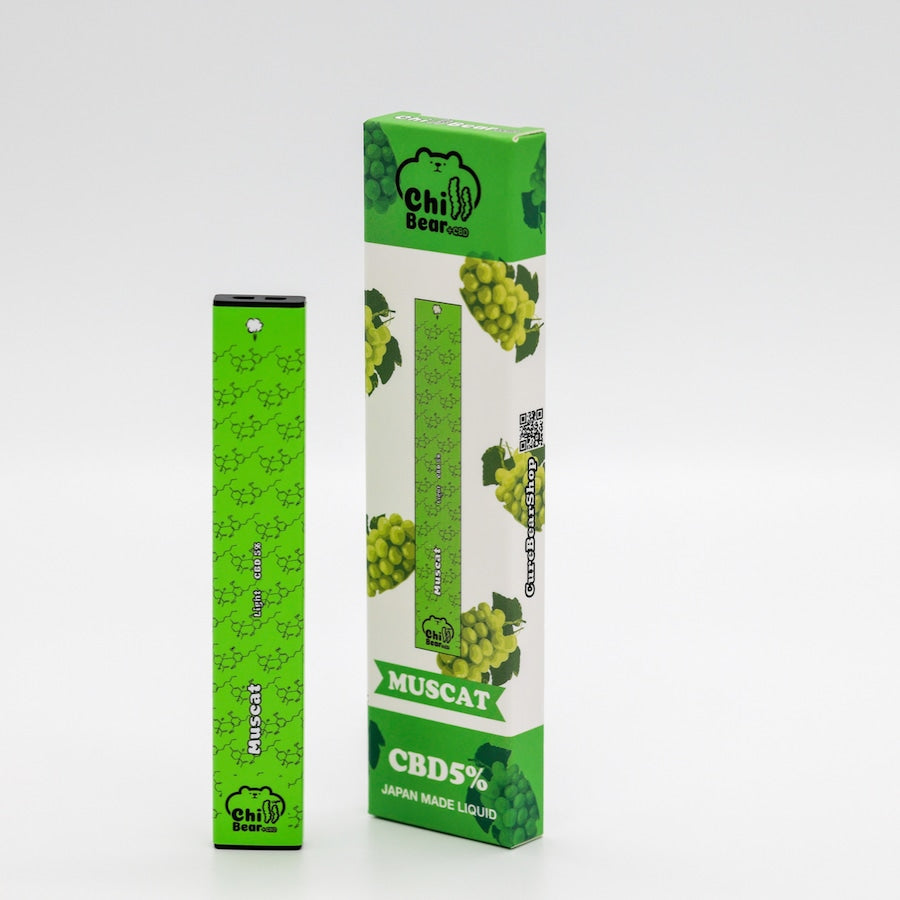 【ChillBear】 +CBD 25%【300mg】使い捨てベイプ【選べる10フレーバー】