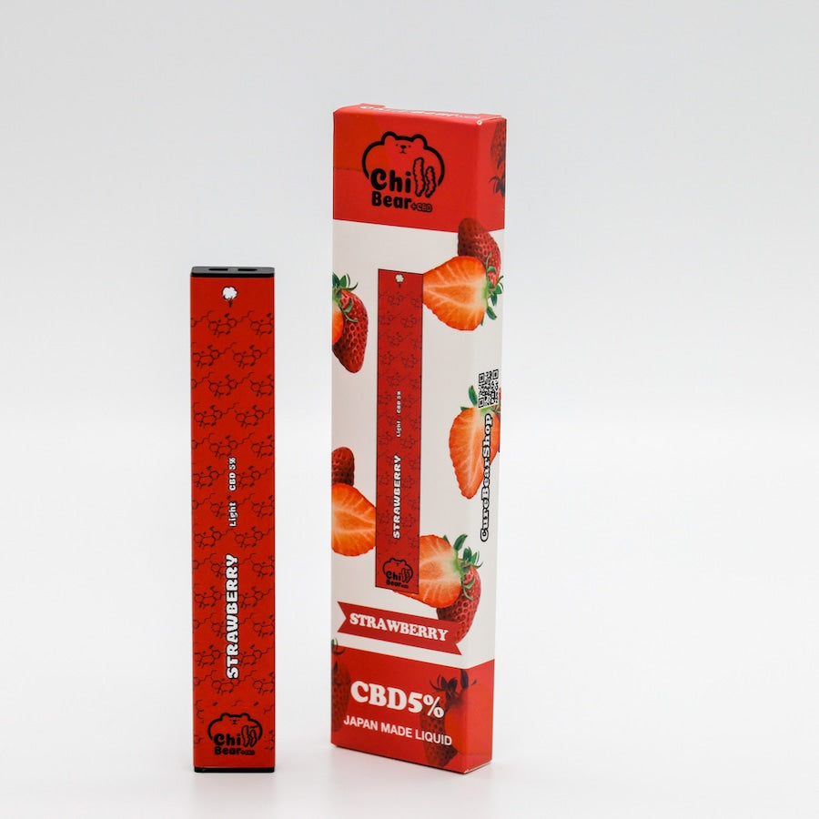 【ChillBear】 +CBD 25%【300mg】使い捨てベイプ【選べる10フレーバー】