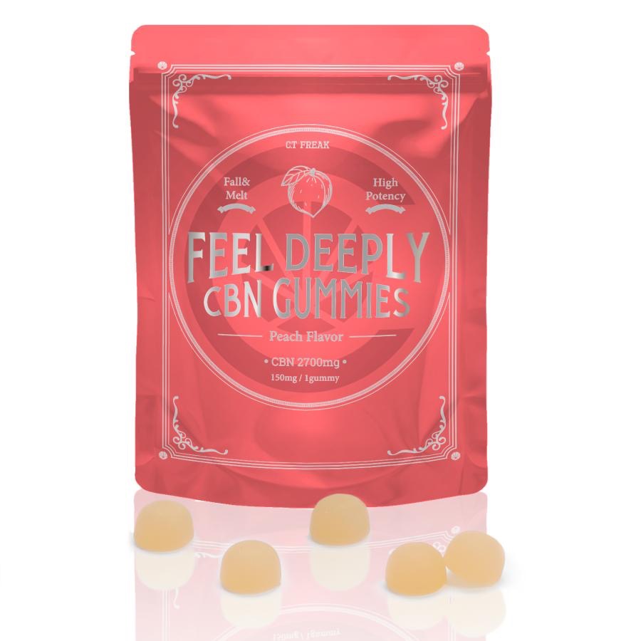 【C.T. Freak 】FEEL DEEPLY CBN GUMMIES　18粒 (CBN150mg/粒) CBN2,700mg