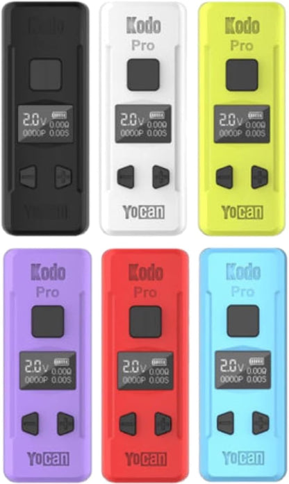 Yocan Kodo Pro 510規格 液晶付き コンパクトバッテリー Vape mini Mod ヴェポライザー