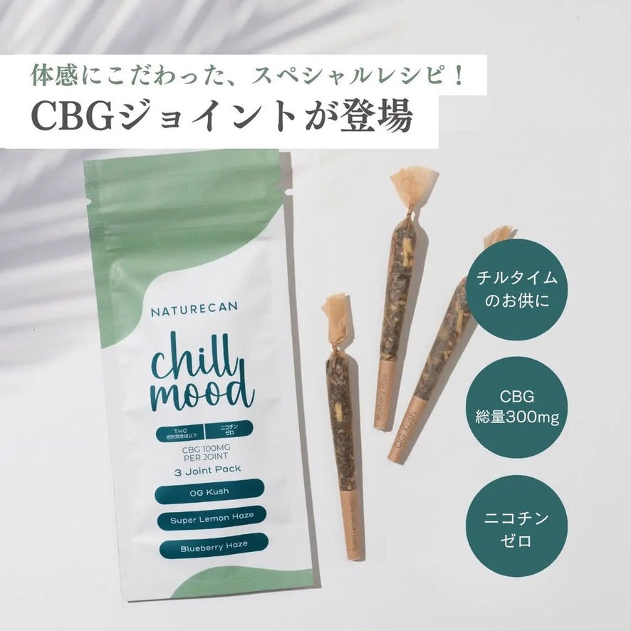 ネイチャーカン CBGジョイント パッケージとジョイント