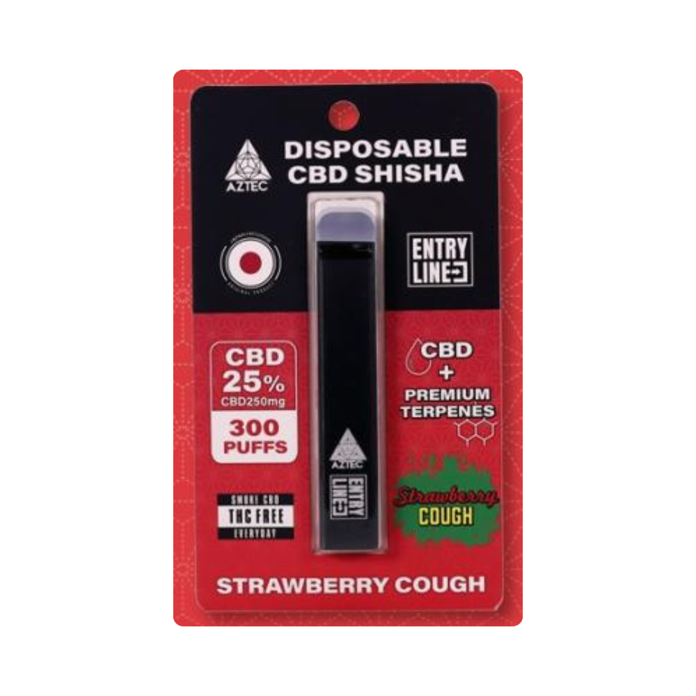AZTEC CBDシーシャ ストロベリーコフ 1ml CBD250mg