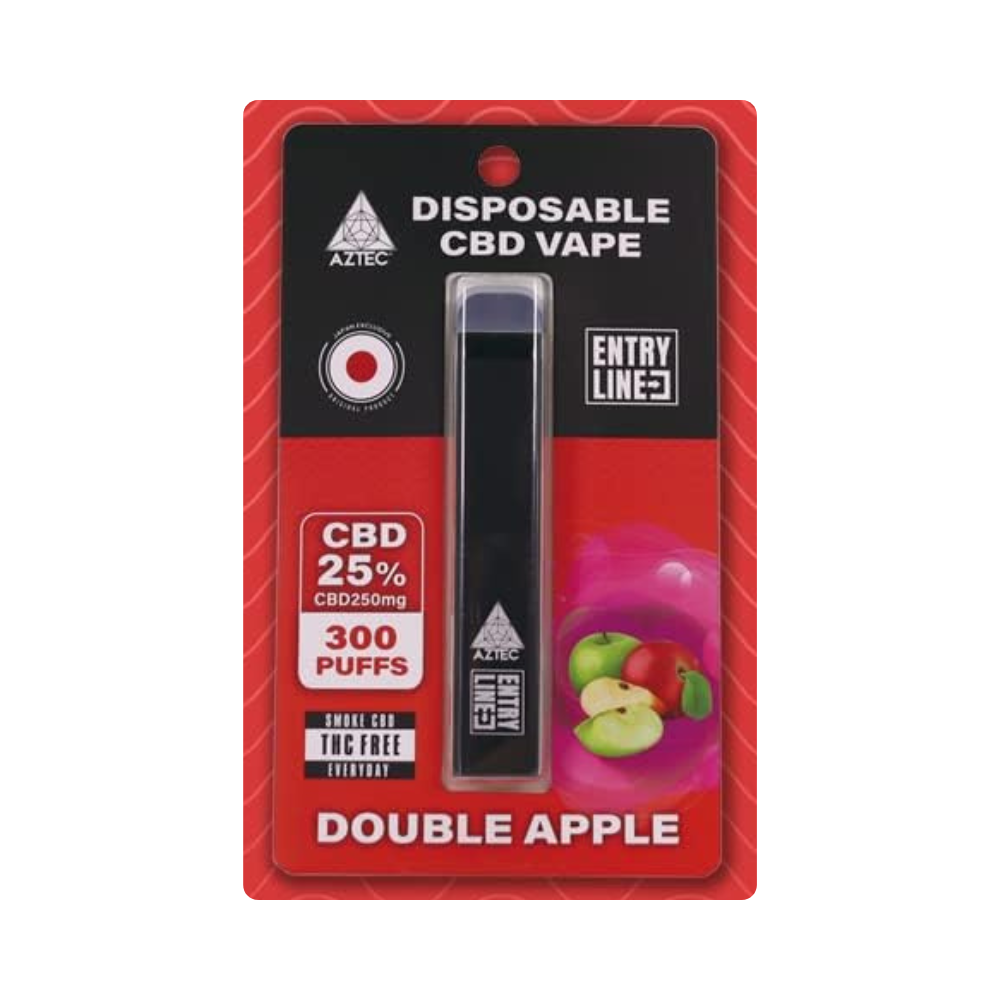 AZTEC CBDシーシャ ダブルアップル 1ml CBD250mg