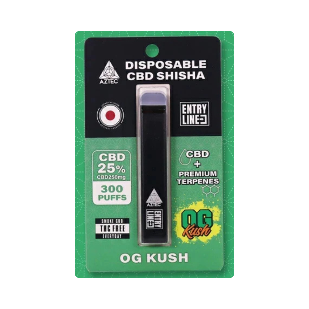 AZTEC CBDシーシャ オージークッシュ 1ml CBD250mg