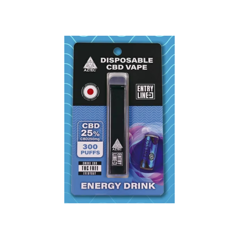AZTEC CBDシーシャ エナジードリンク 1ml CBD250mg