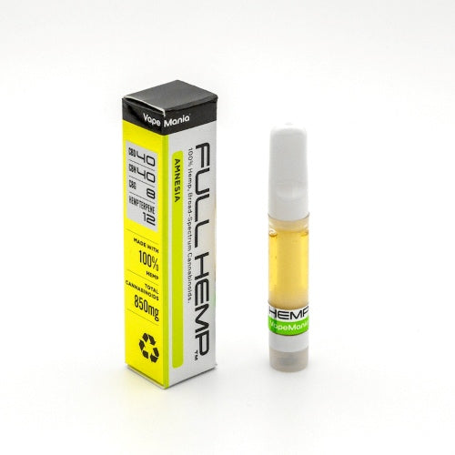 【VapeMania】Cannabinoid850mg Over FULL HEMP Cartridge 1.0ml