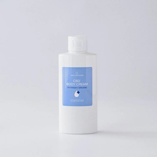 Naturecan CBDボディクリーム モイスチャーインテンス 150ml ボトル正面