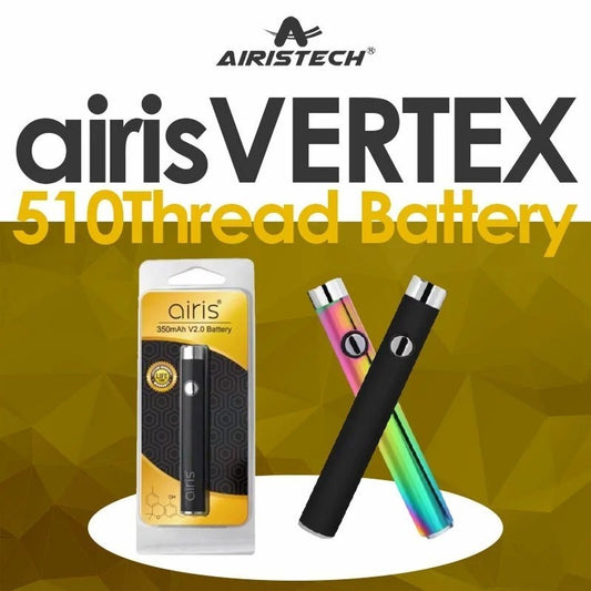 【airis】CBD ペンバッテリー VERTEX AIRISTECH 510