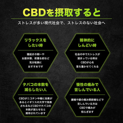 【ChillBear】+CBD 5%【60mg】使い捨てVAPE