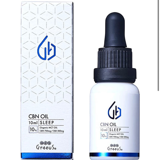 【Greeus】CBN オイル　SLEEP 10ml 10%