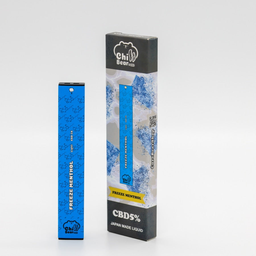 【ChillBear】+CBD 5%【60mg】使い捨てVAPE